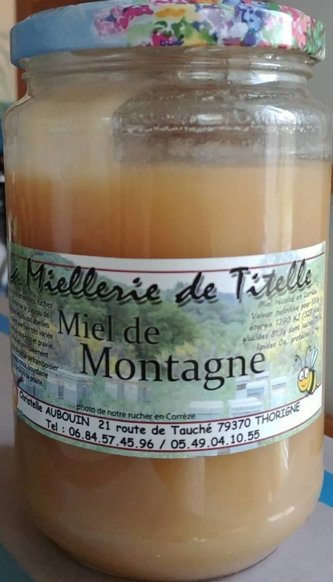 Open Food Facts Miel de montagne packshot