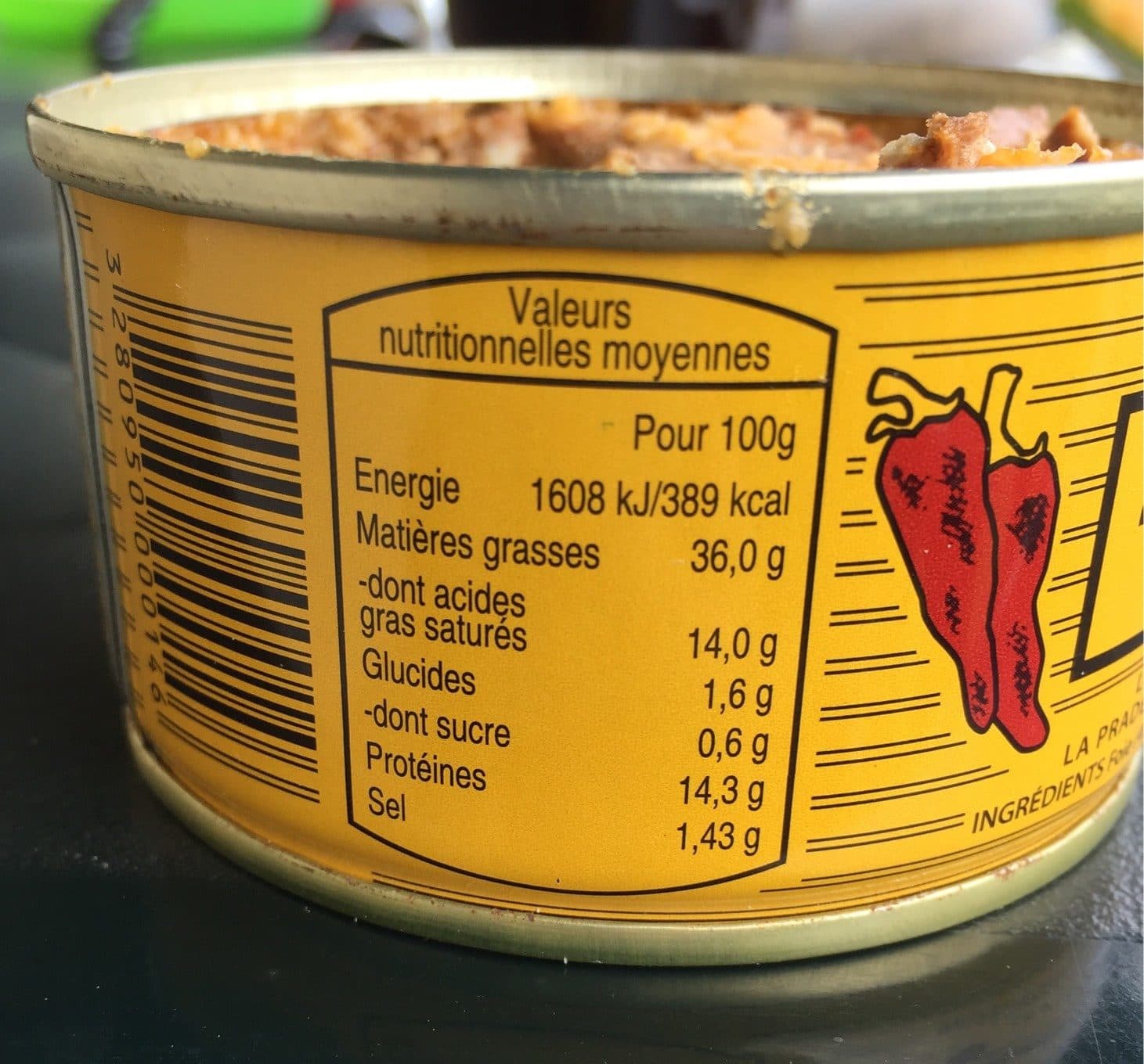 Lou Gascoun Pâté de Foie de Porc au Piment d'Espelette packshot