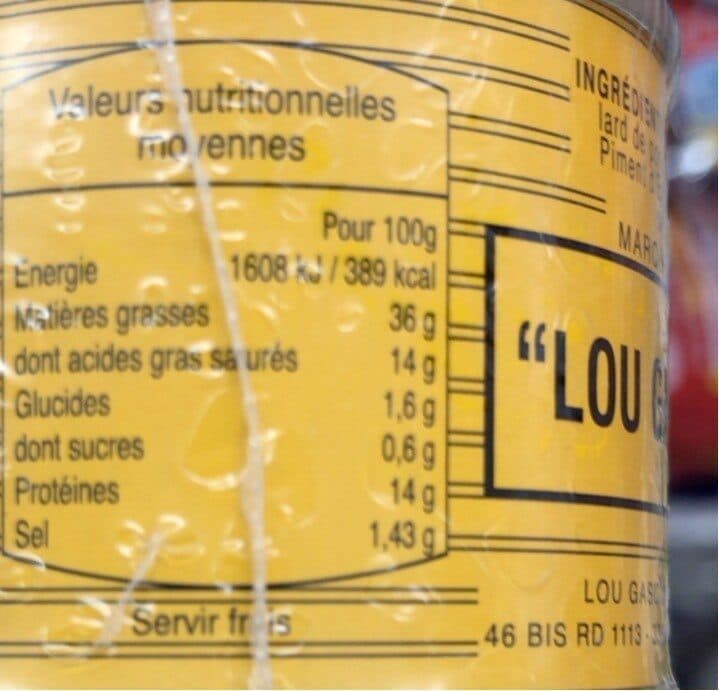 Lou gascoun Pâté de foie pur porc piment espelette L.Gascon 3x1/12 packshot