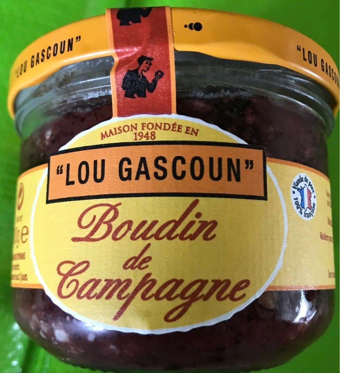 Lou Gascoun Boudin de campagne packshot