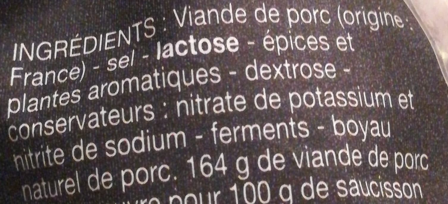 Salaisons du Mâconnais Saucisson sec Label Rouge packshot