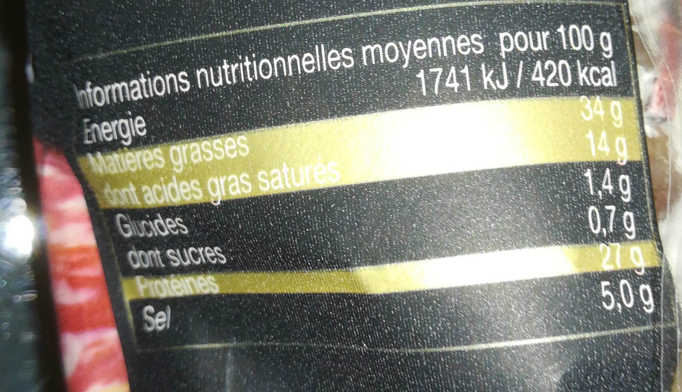 Salaisons du Mâconnais Saucisson sec Label Rouge packshot