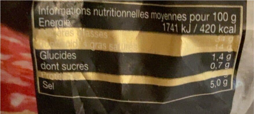 Salaisons Du Maconnais Saucisse sèche sélection des ducs packshot