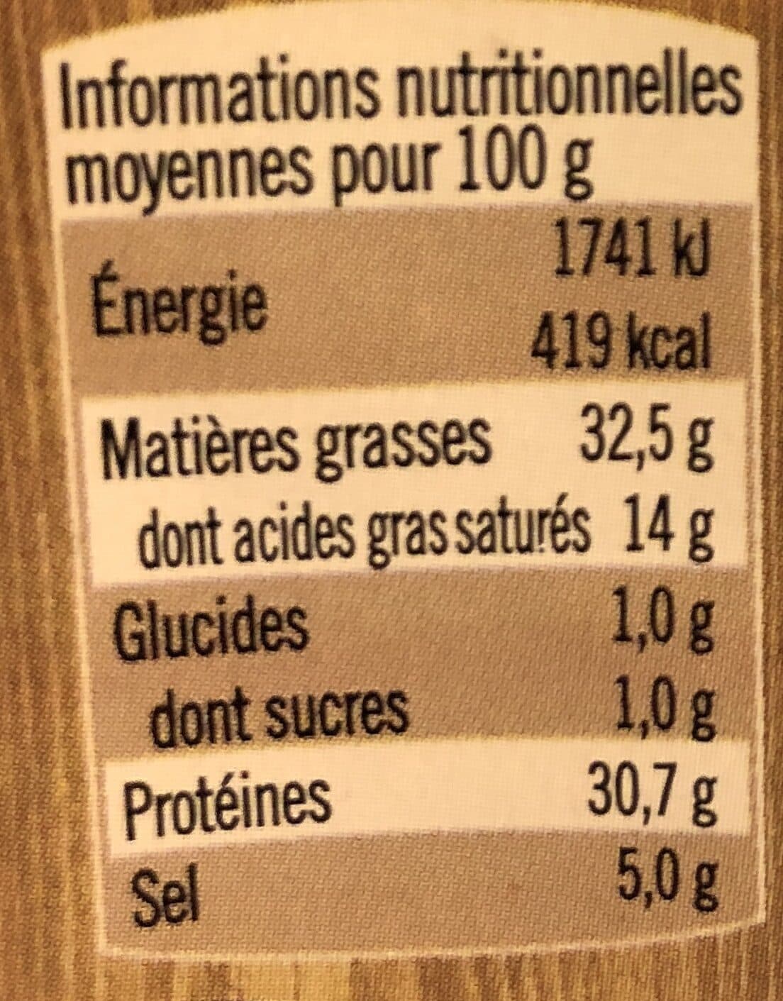 Salaisons du maconnais Saucisson sec pur porc à l'ancienne packshot
