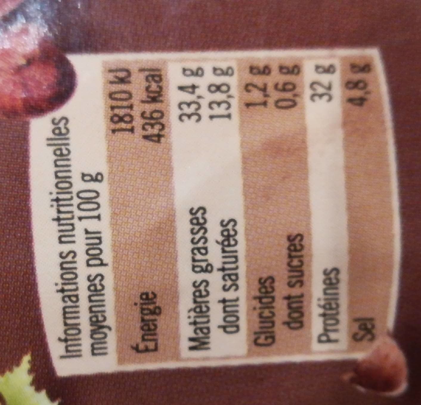 Salaisons du Mâconnais Saucisson à la noisette packshot