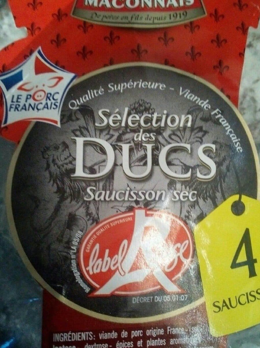 Open Food Facts Saucisson sec packshot