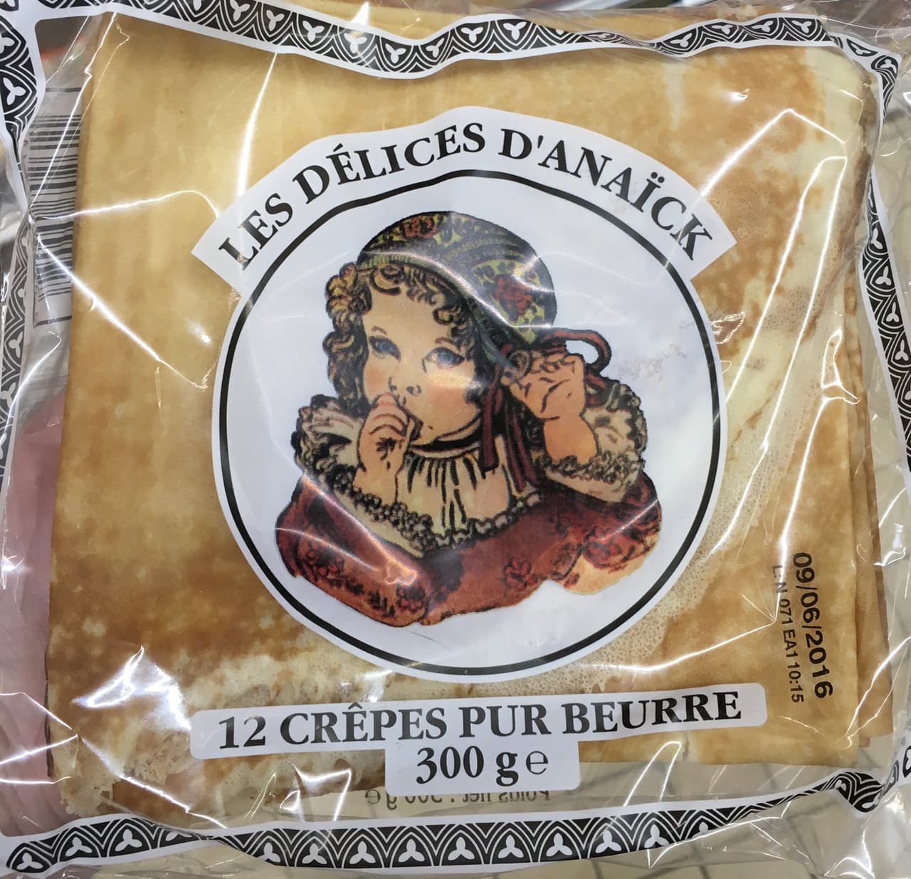 Les Délices d'Anaïck 12 crêpes pur beurre packshot