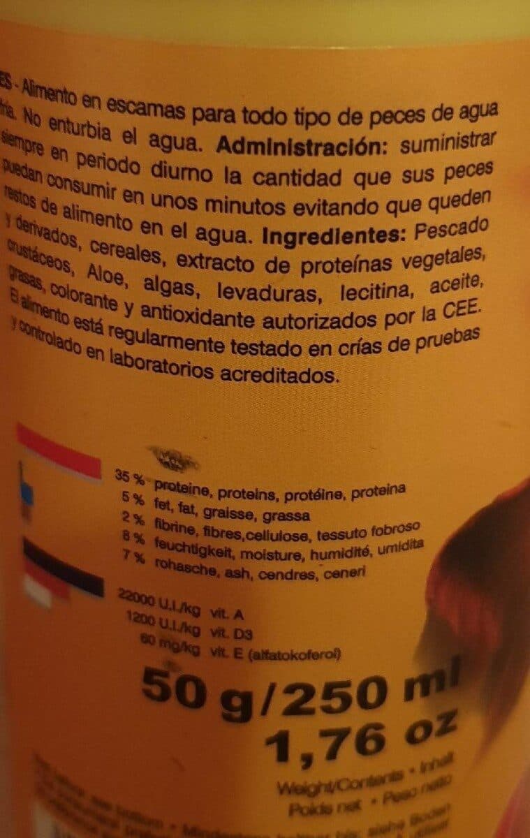Open Food Facts Repas Poisson Rouge Granulés packshot