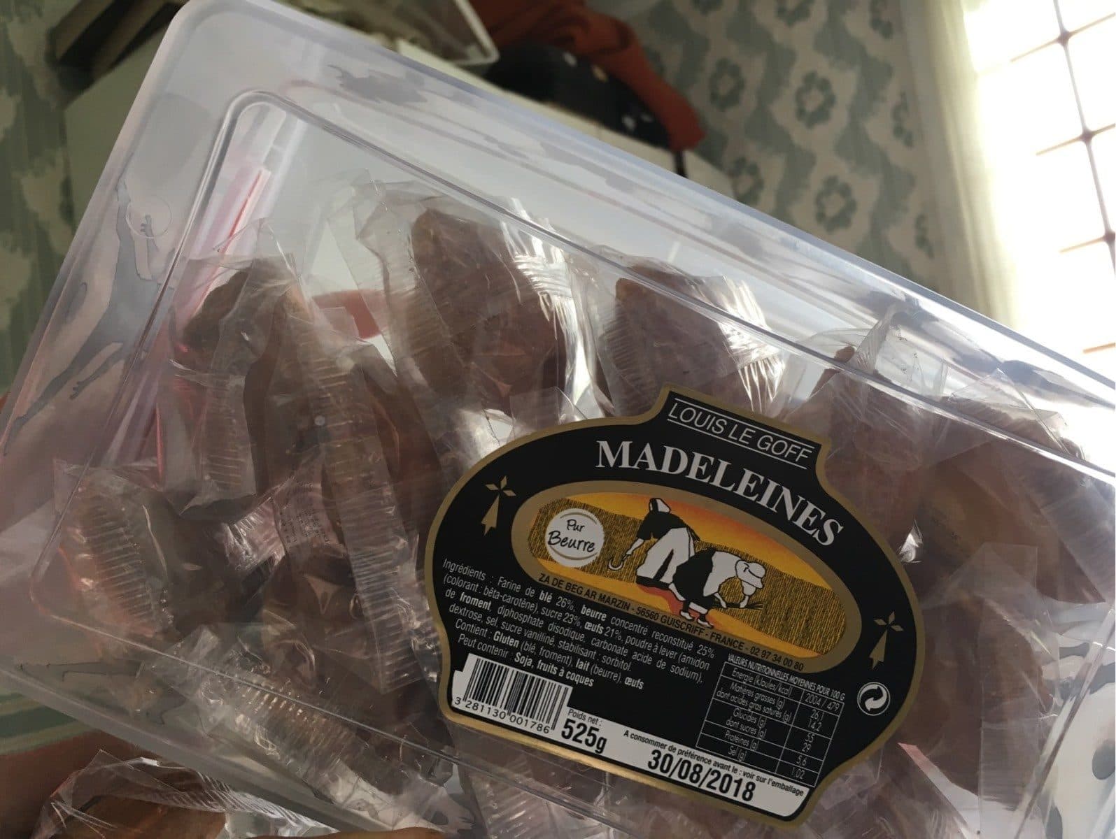 Louis Le Goff Madeleines packshot