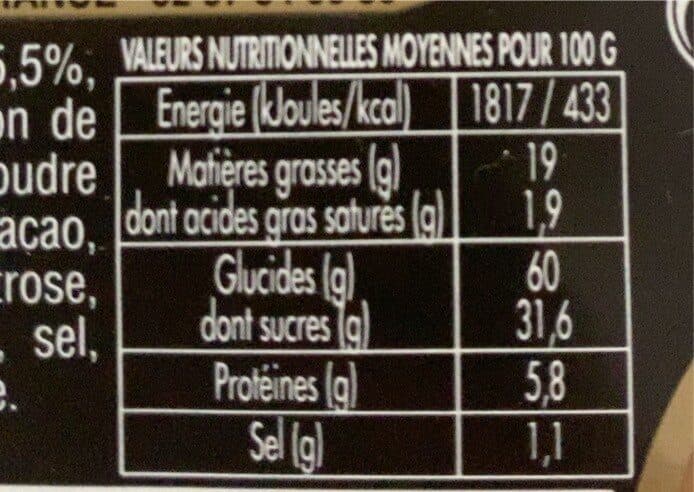 Louis Le Goff Madeleines au chocolat packshot