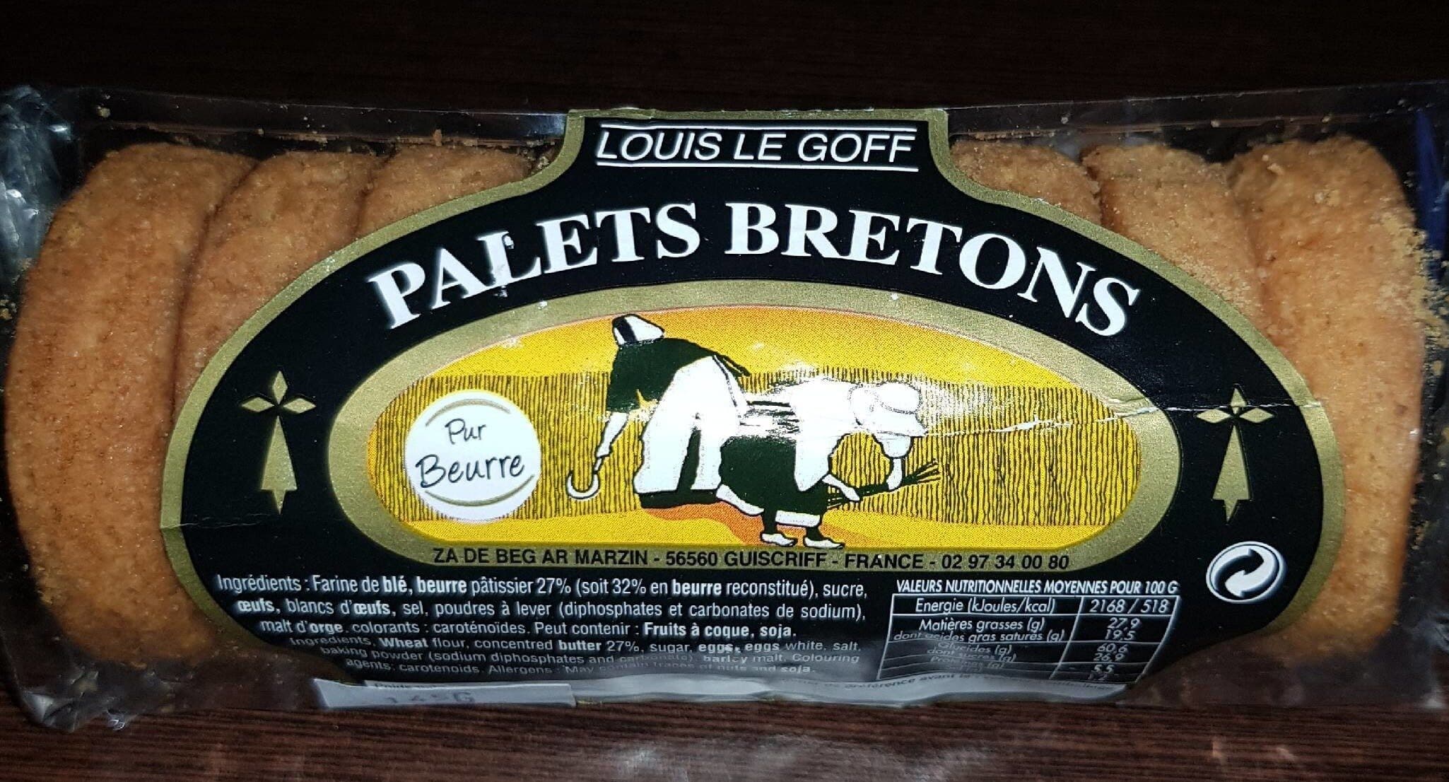 Louis Le Goff Palets bretons packshot