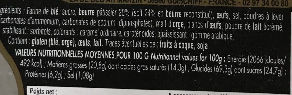 Louis Le Goff Galettes fines packshot