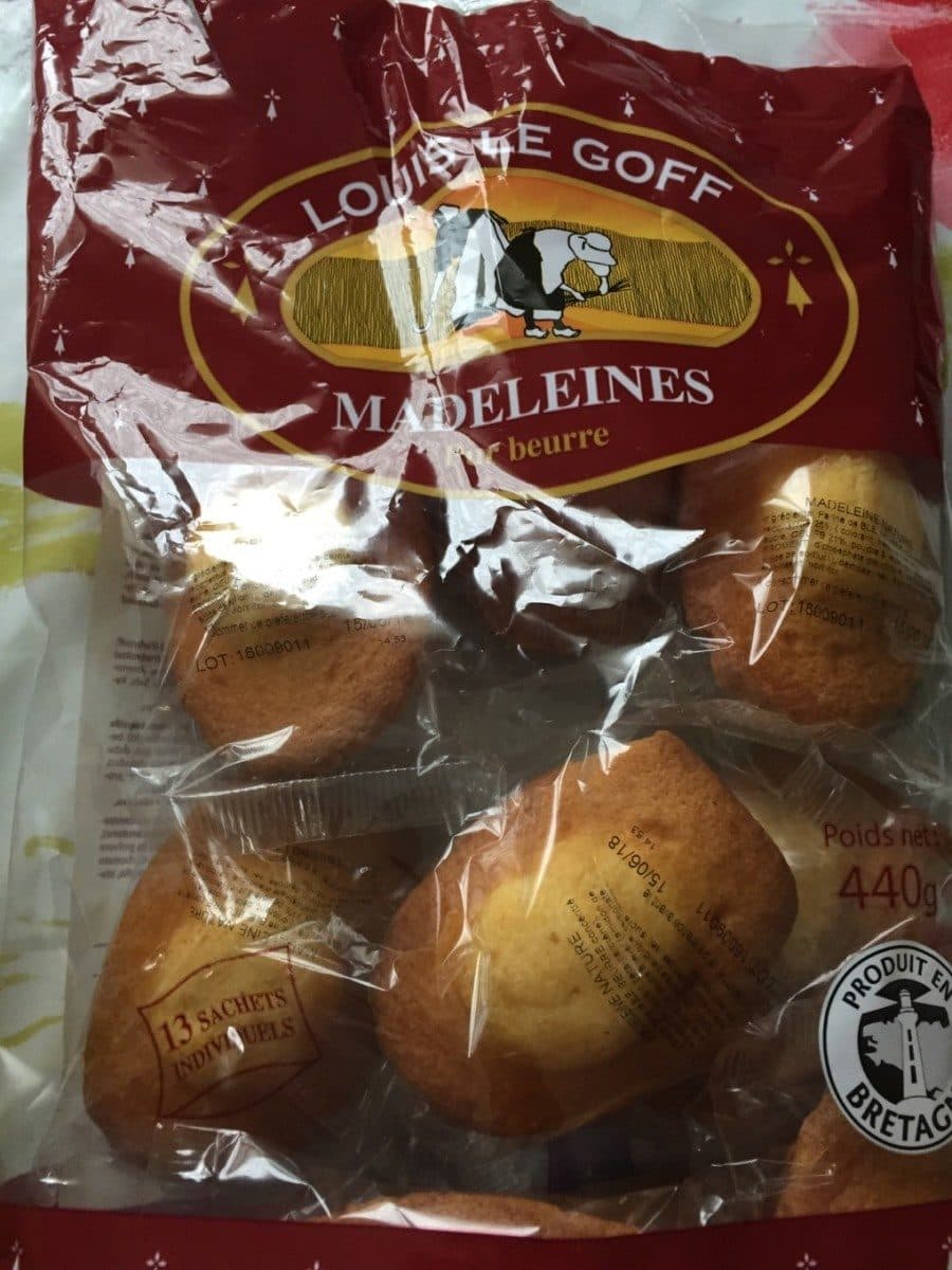 Louis Le Goff Madeleines Pur Beurre Louis Le Goff - Sachets Individuels X13 packshot