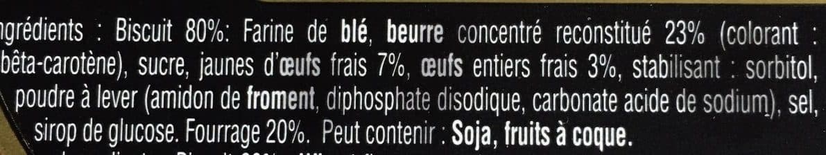 Louis Le Goff Gateau Breton Fourré Framboise packshot