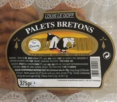 Louis Le Goff Palets Bretons packshot