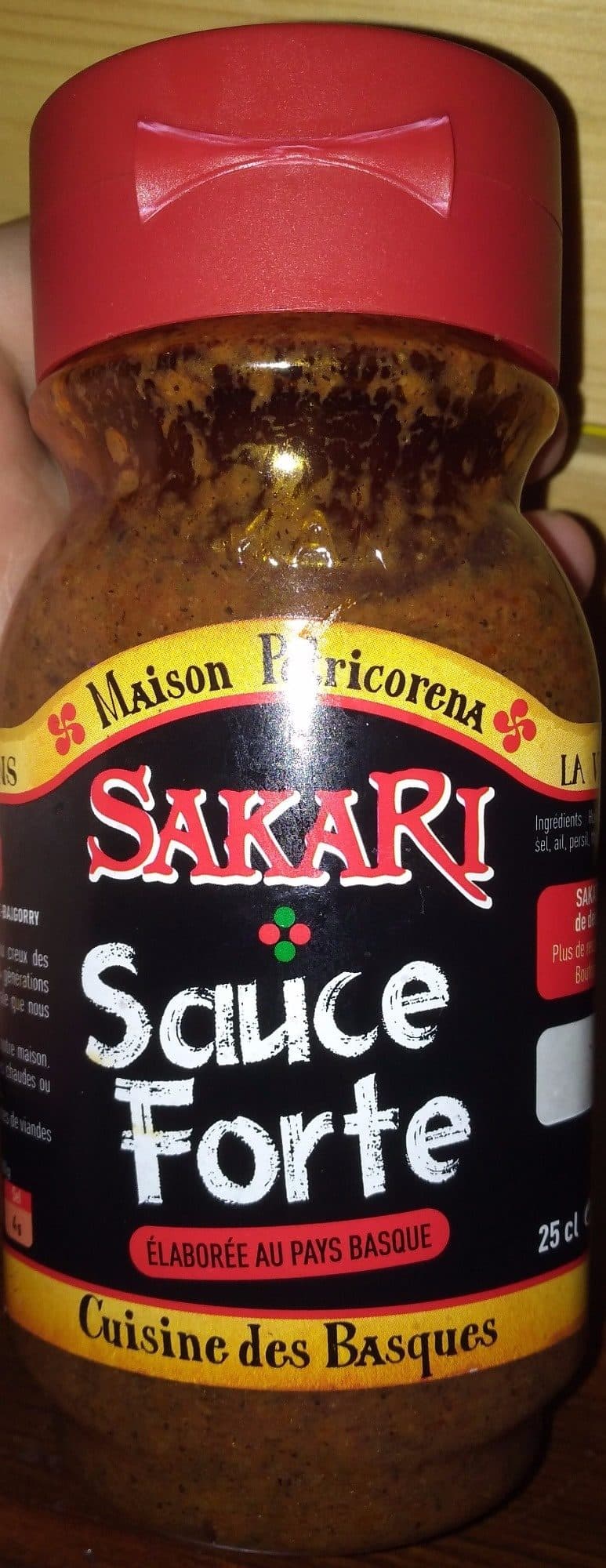 Sakari Sauce Basque Forte packshot