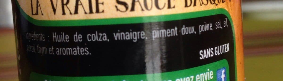 Sakari Sauce Basque packshot