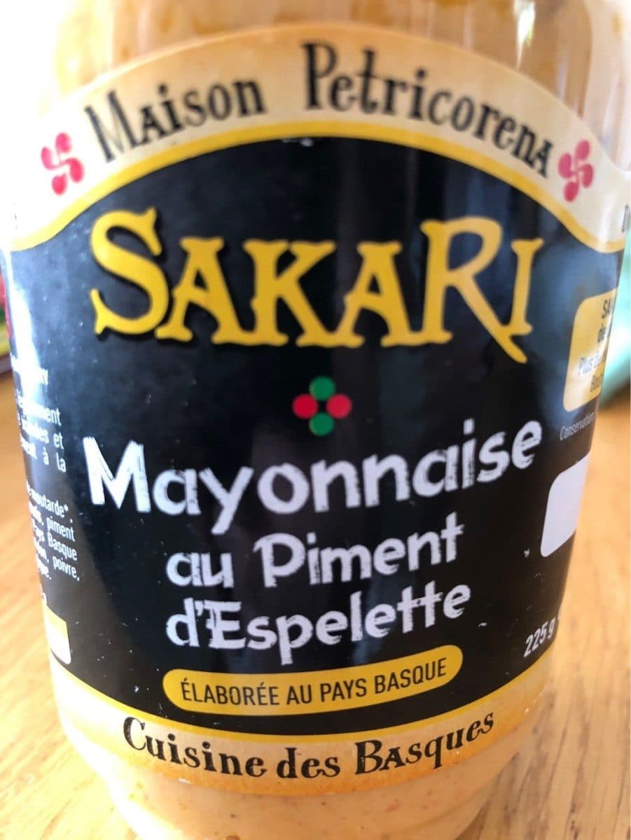 Sakari Mayonnaise au piment d'espelette packshot