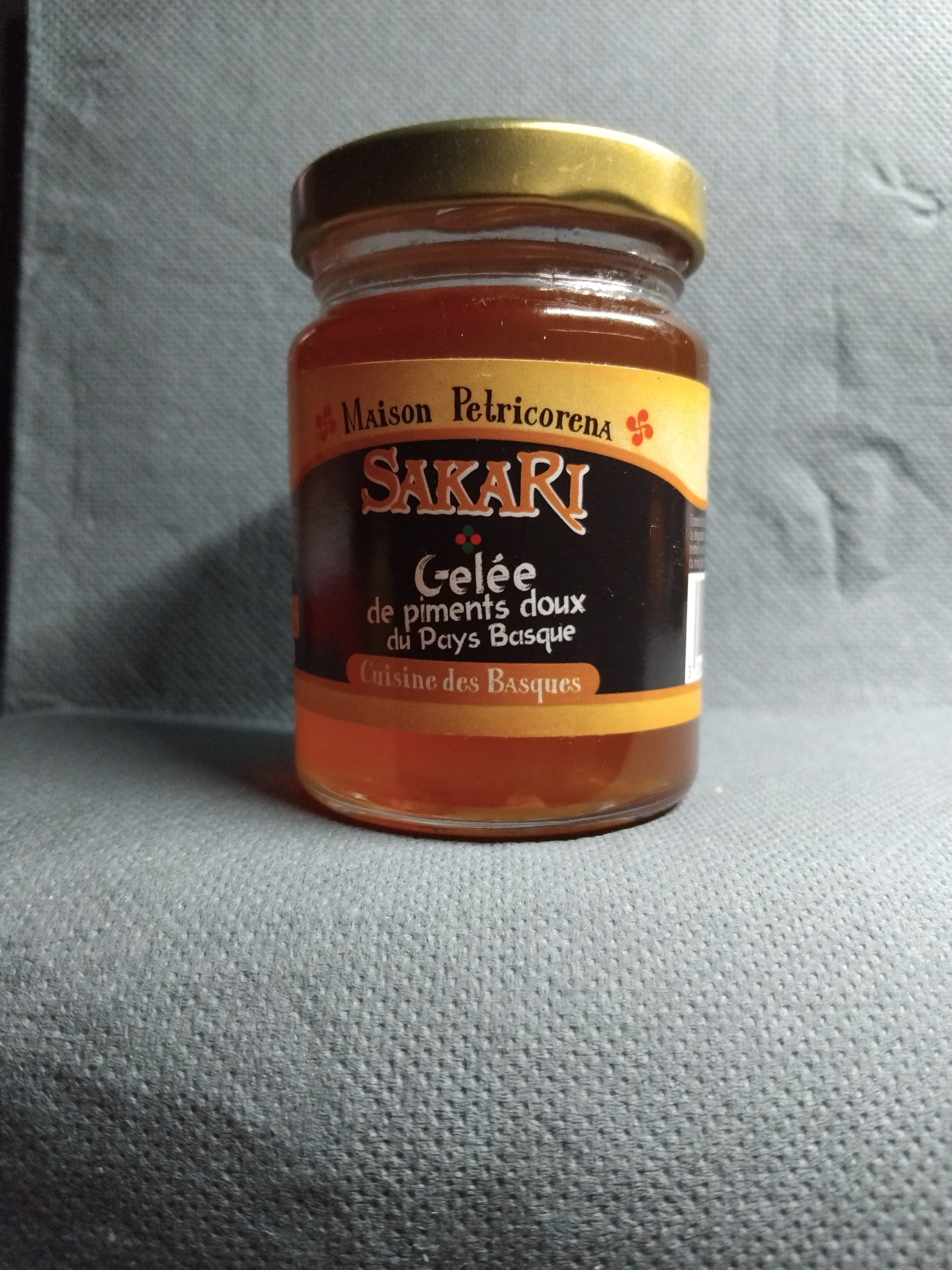 Sakari Gelée extra de piments doux packshot