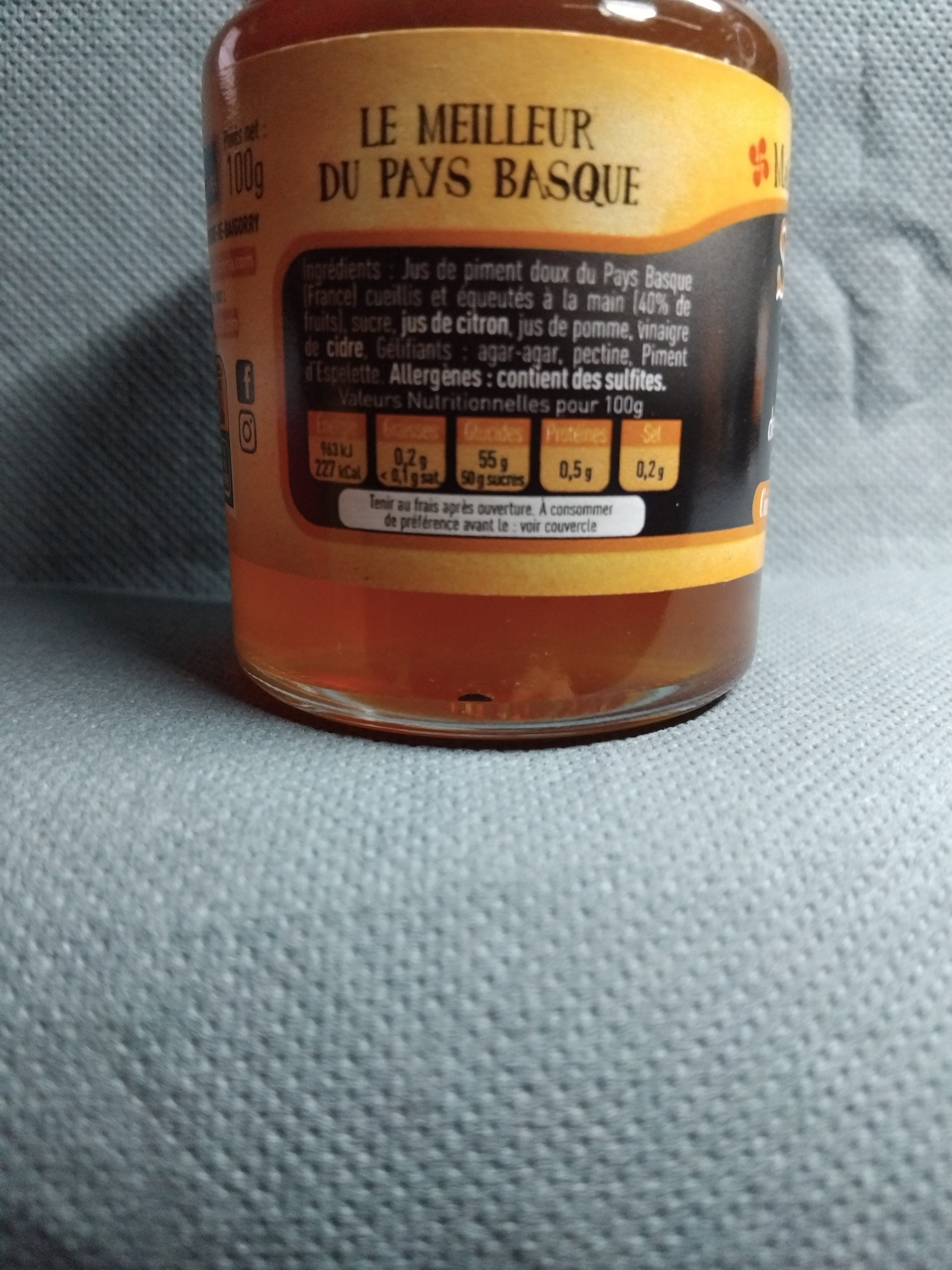 Sakari Gelée extra de piments doux packshot