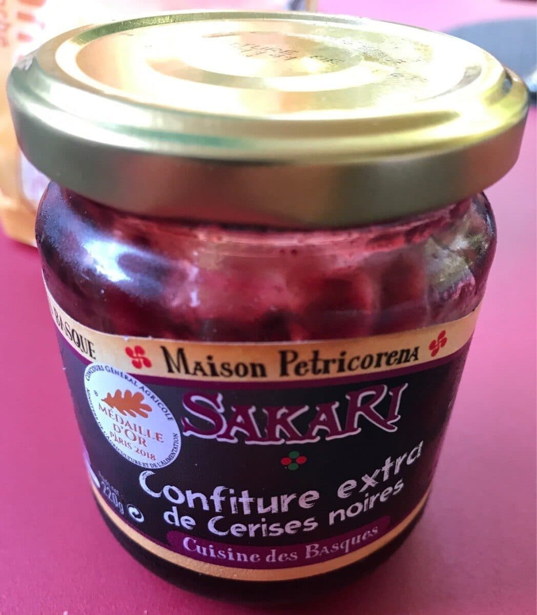 Cuisine des Basques Confiture cerise packshot
