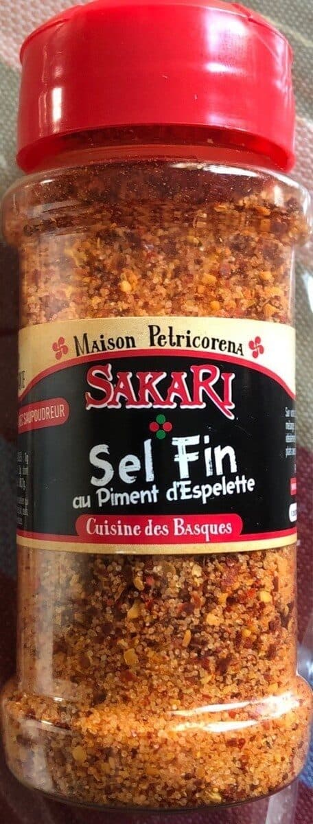 Maison Petricorena Sel Fin Au Piment D'espelette 90 g packshot