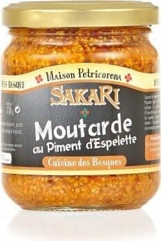Sakari Moutarde Au Piment D'Espelette packshot