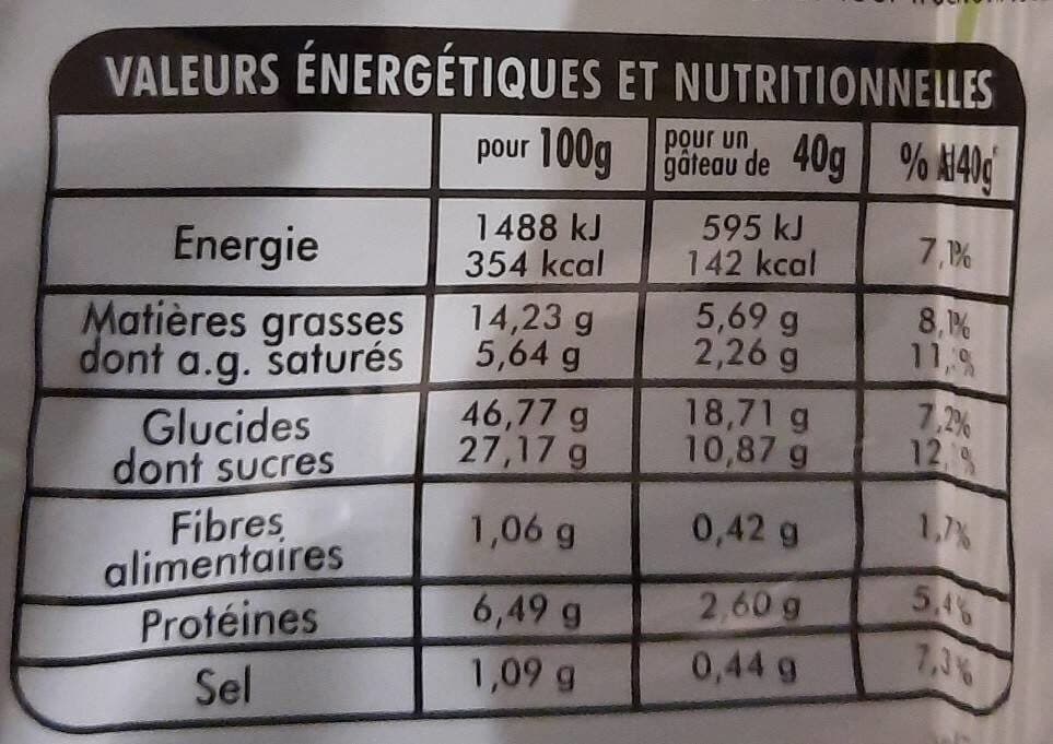 Erté Amandines aux Amandes packshot