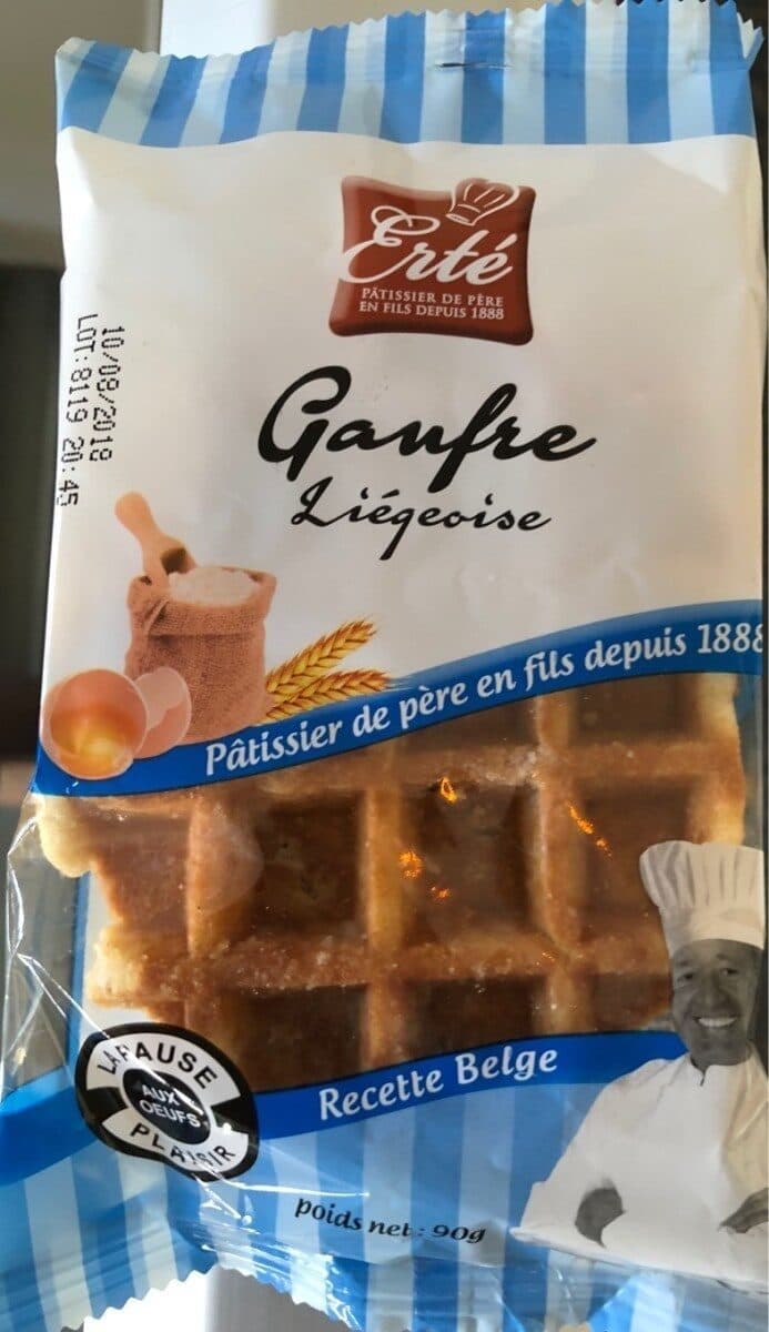 Erté Gaufre liégeoise packshot
