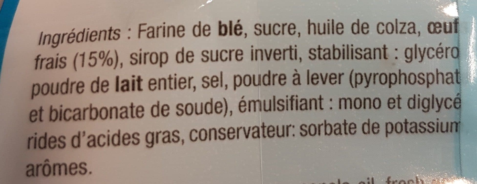 Erté Mini Madeleine Natures aux Oeufs Frais packshot