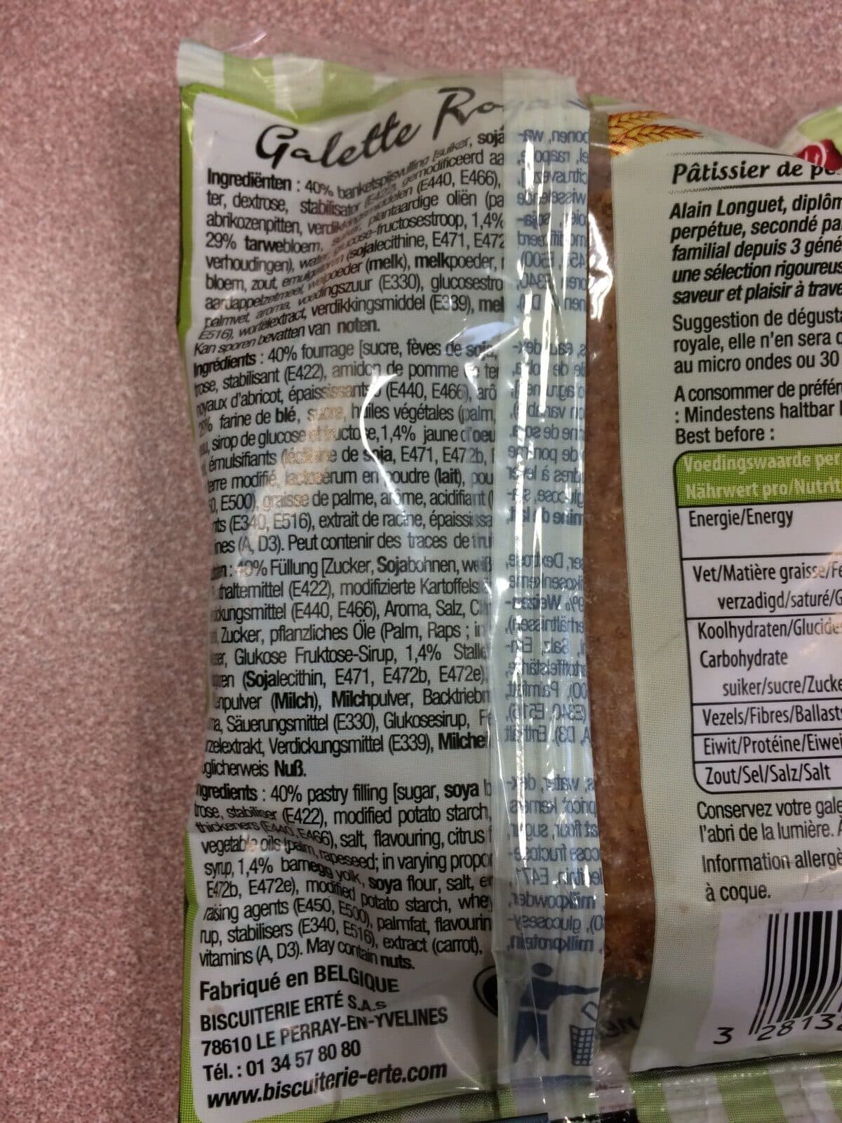 Erté Galette Royale packshot