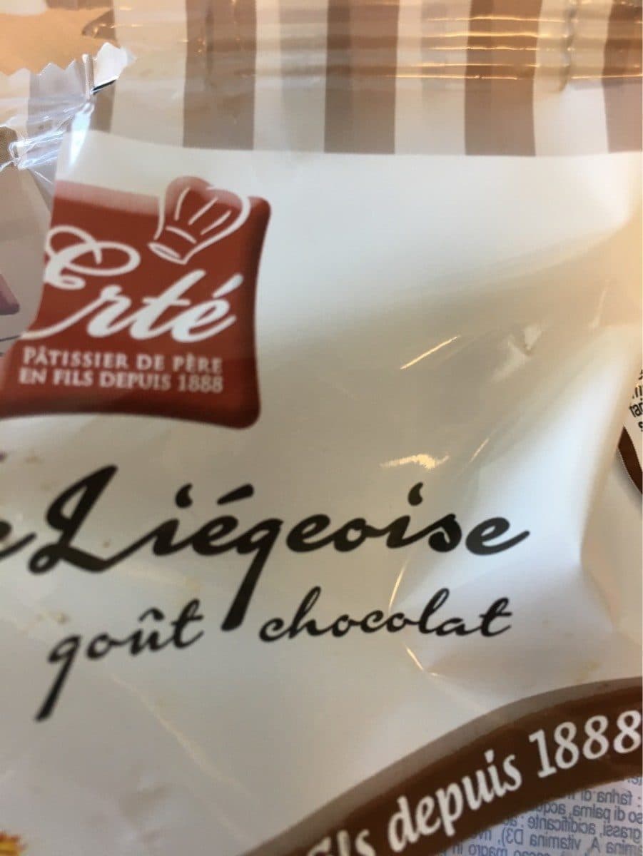 Open Food Facts Gaufre Liégeoise Chocolat packshot