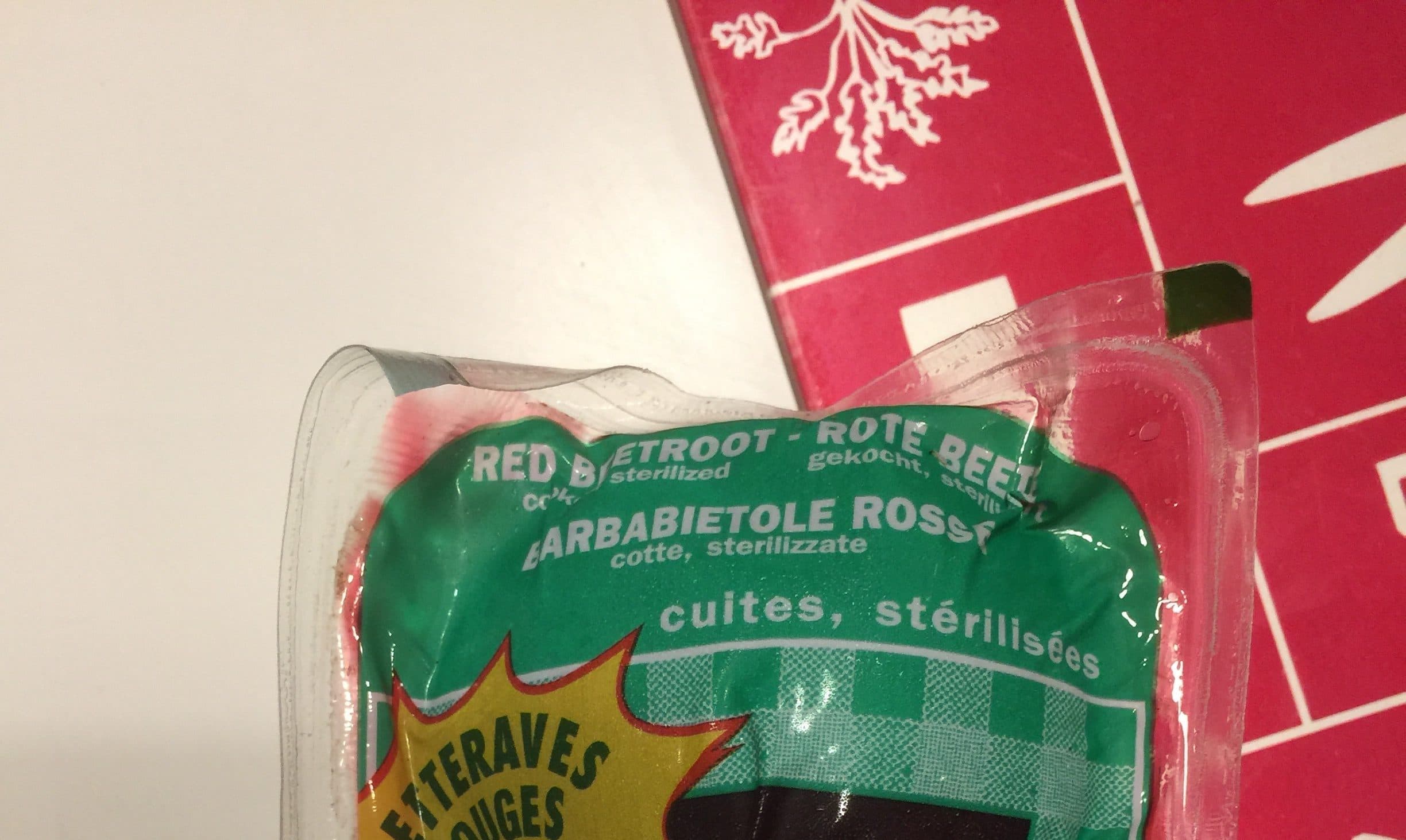Sans marque Betterave rouges épluchées packshot