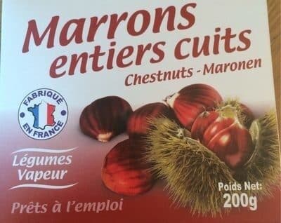 Daniel Allaire Marrons entiers cuits packshot