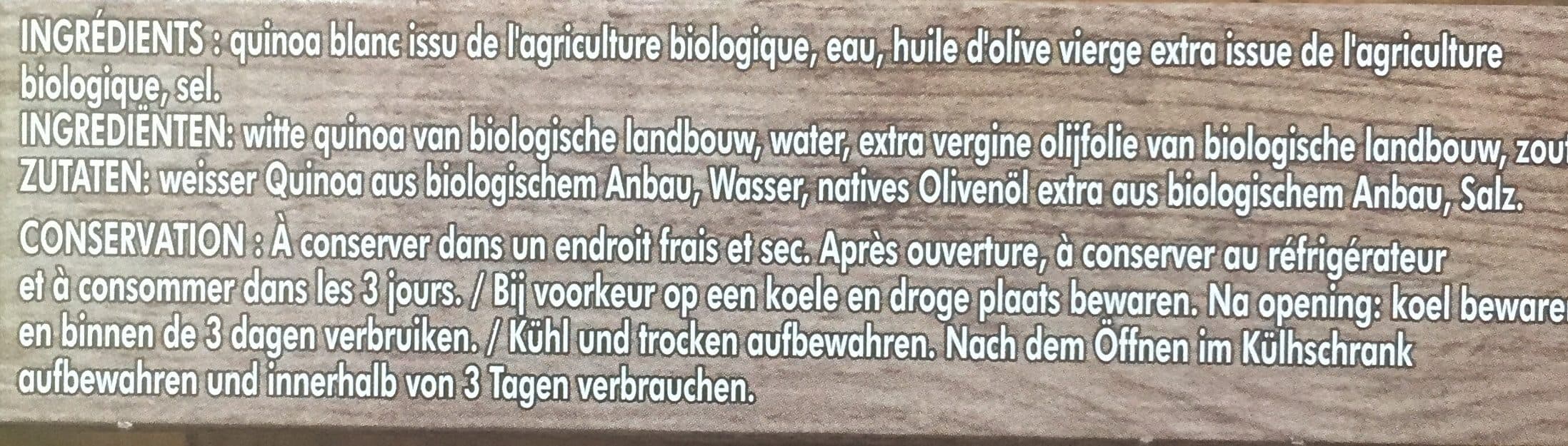 Maison Allaire Quinoa bio packshot