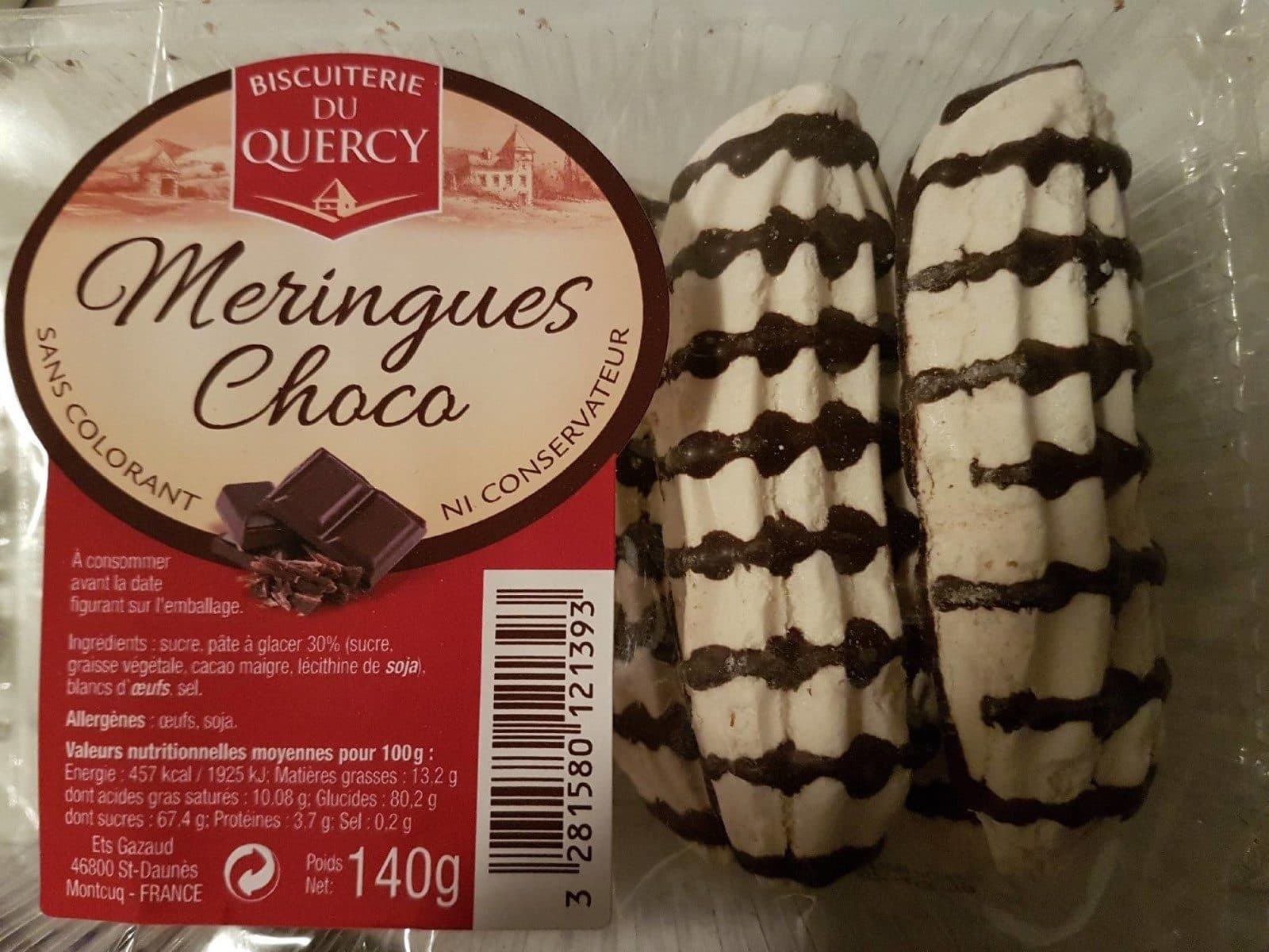Biscuiterie du Quercy Meringues au Chocolat packshot