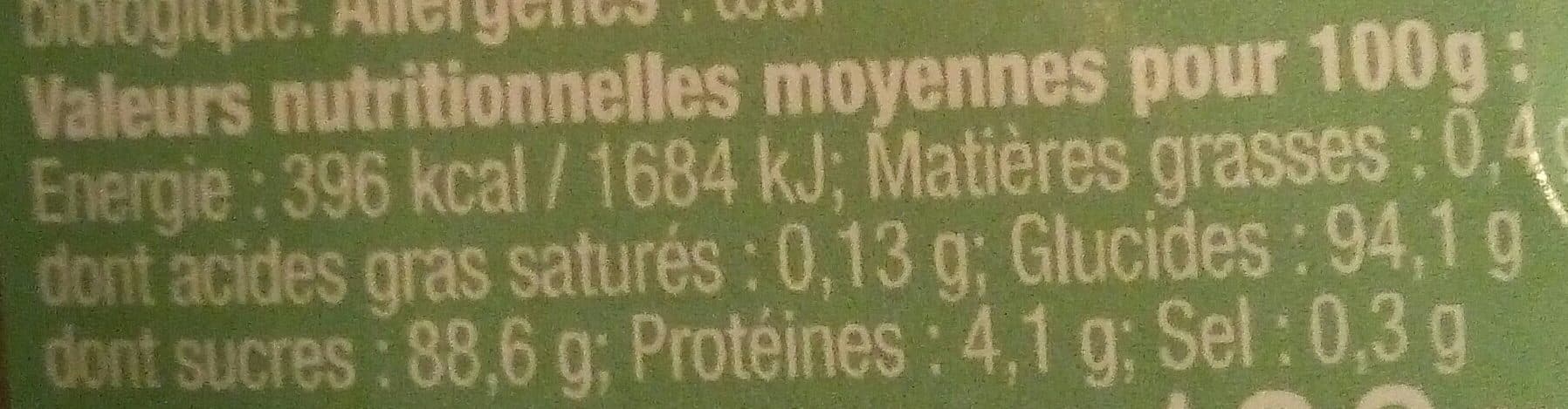 Biscuiterie du Quercy Meringues au Miel Bio packshot