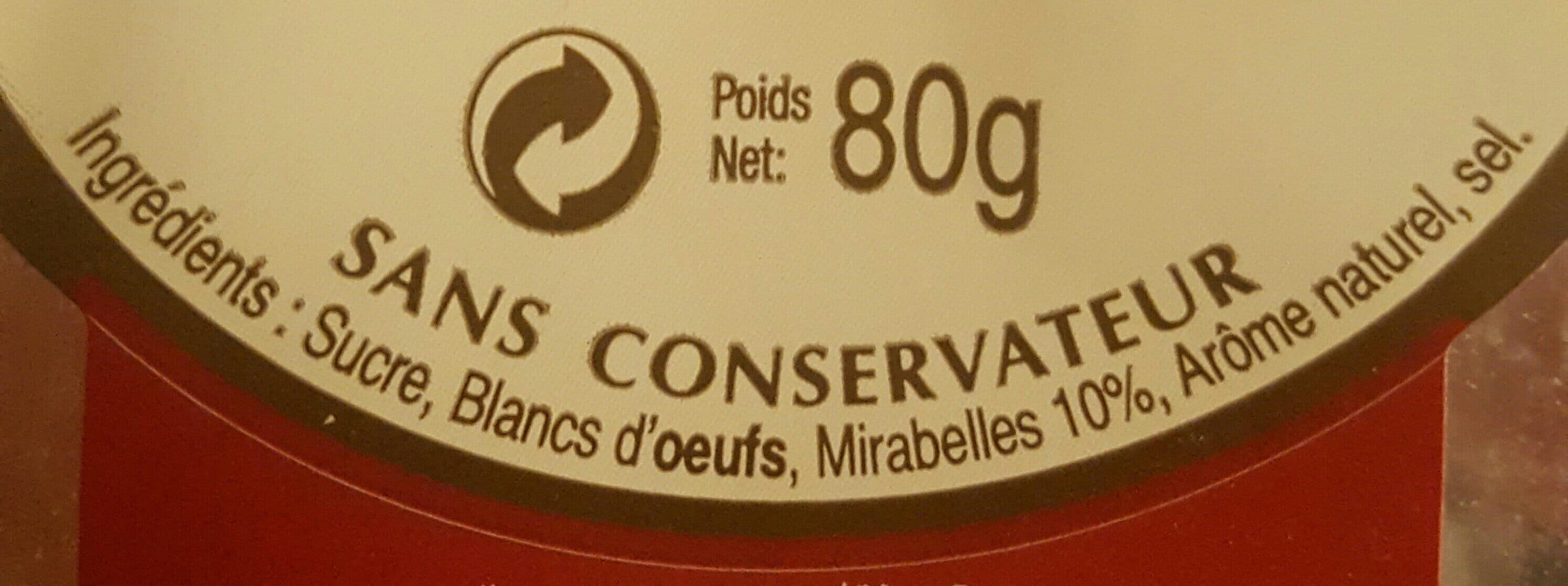 BISCUITERIE DU QUERCY Régal à la MIRABELLE packshot