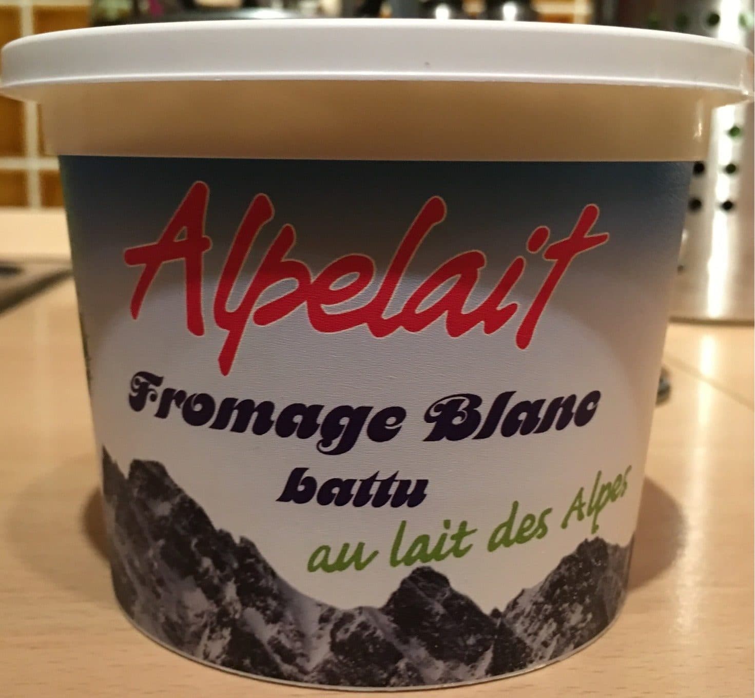 Alpelait Fromage blanc battu packshot