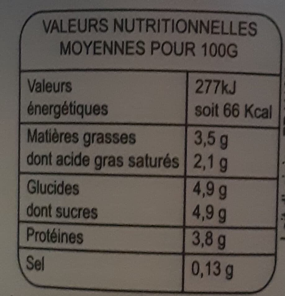 Alpelait Yaourt nature au lait entier ALPELAIT packshot