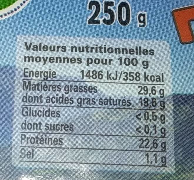 Le Chambeyron Tomme de l'ubaye packshot