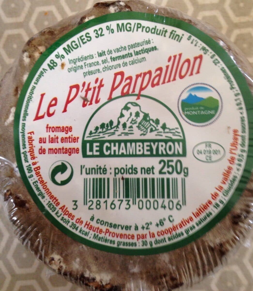 Le Chambeyron Le P'tit Parpaillon packshot