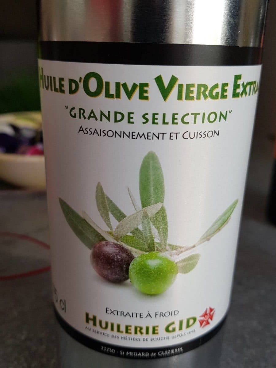 Open Food Facts Huile d'olive vierge extra packshot