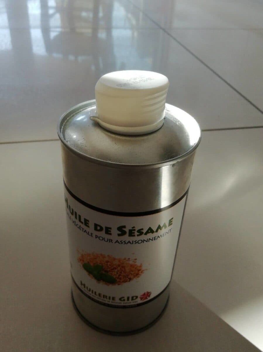 HUILERIE GID Huile de sésame packshot