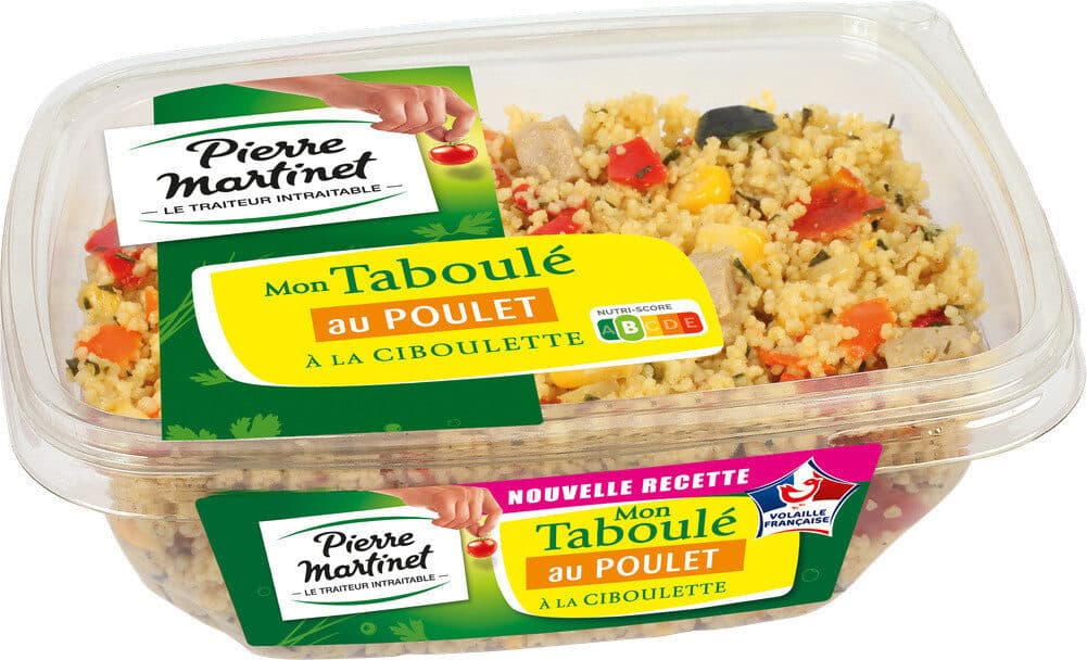 Pierre Martinet Mon taboulé au poulet à la ciboulette packshot