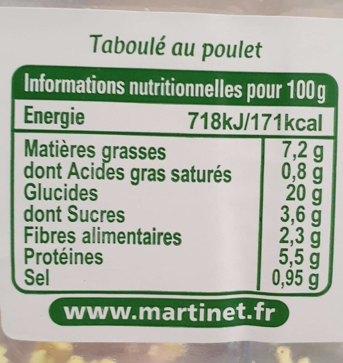 Pierre Martinet Mon taboulé au poulet à la ciboulette packshot