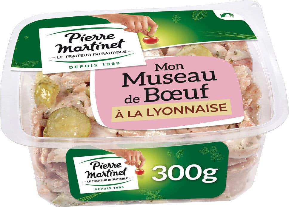 Pierre Martinet Mon museau de bœuf à la lyonnaise packshot