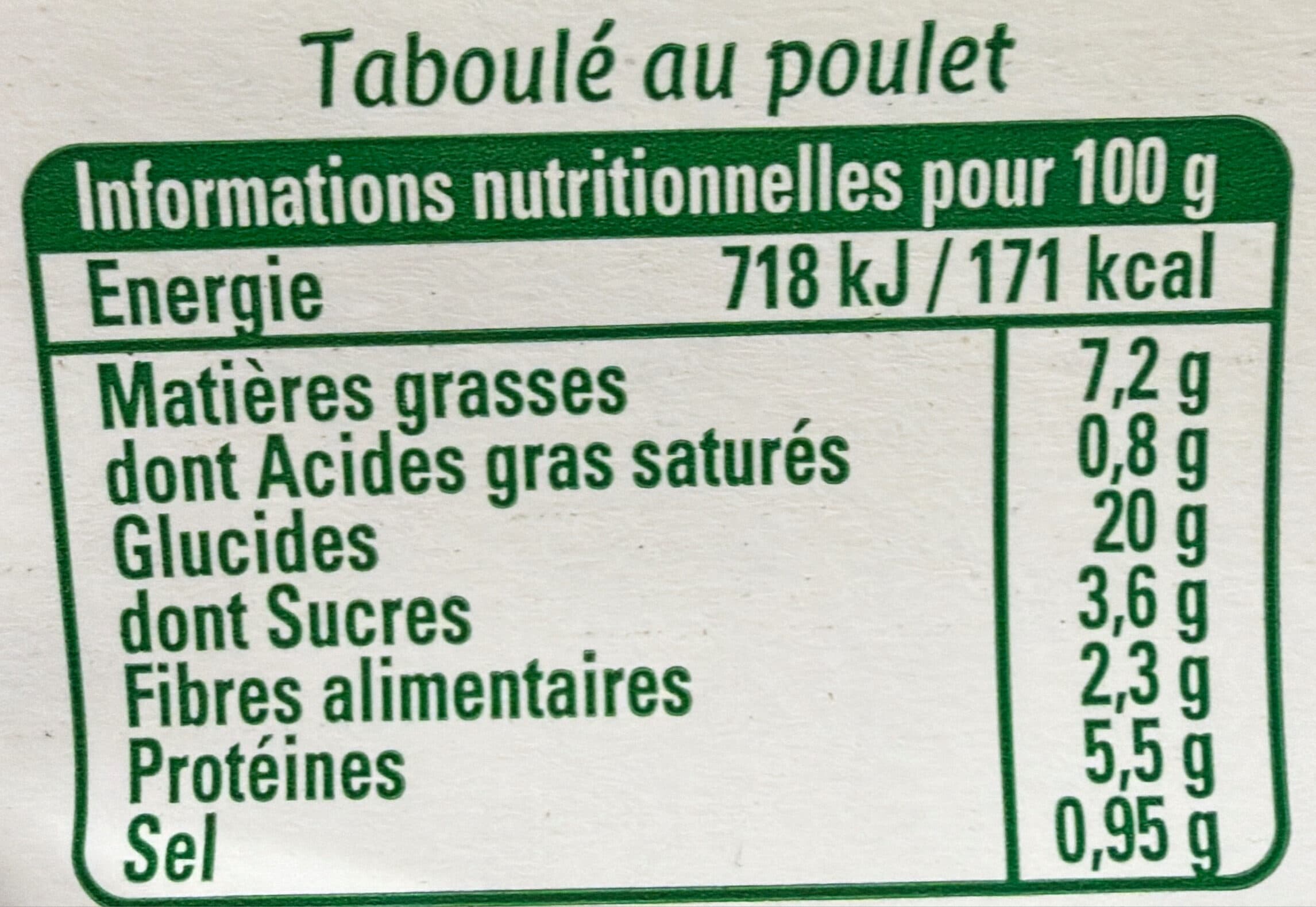 Pierre Martinet Taboulé au poulet à la ciboulette packshot