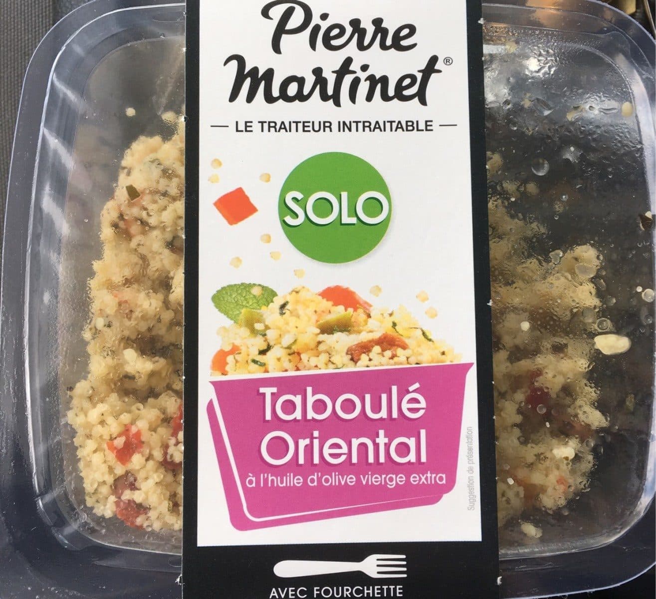 Pierre Martinet Taboulé oriental à l'huile d'olive vierge extra packshot