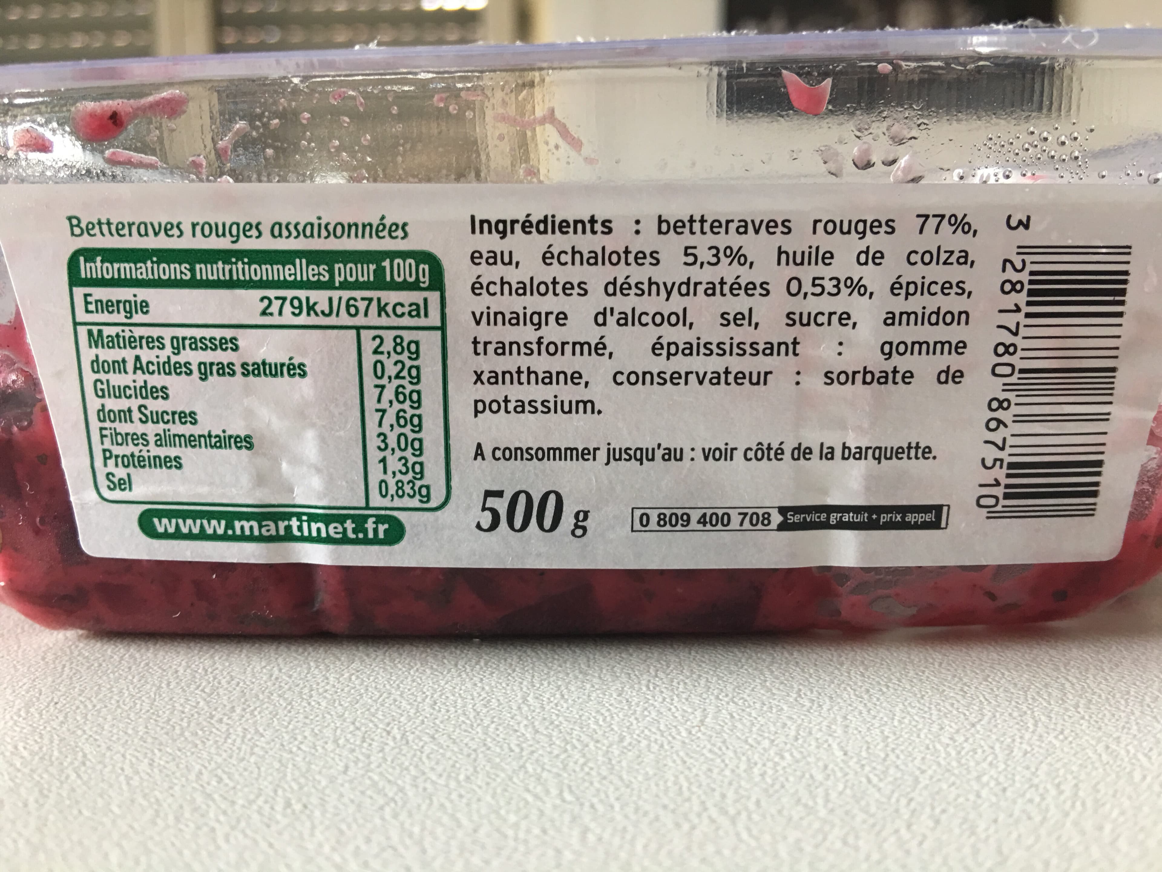Pierre Martinet Mes Betteraves rouges à l' échalote packshot